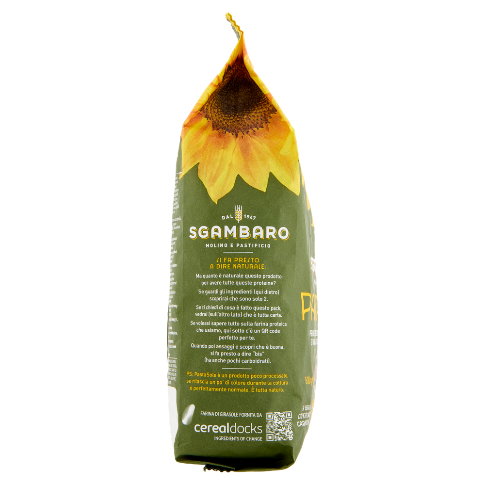 Penne Rigate 28% Proteine Pastasole Sgambaro - Foto 2