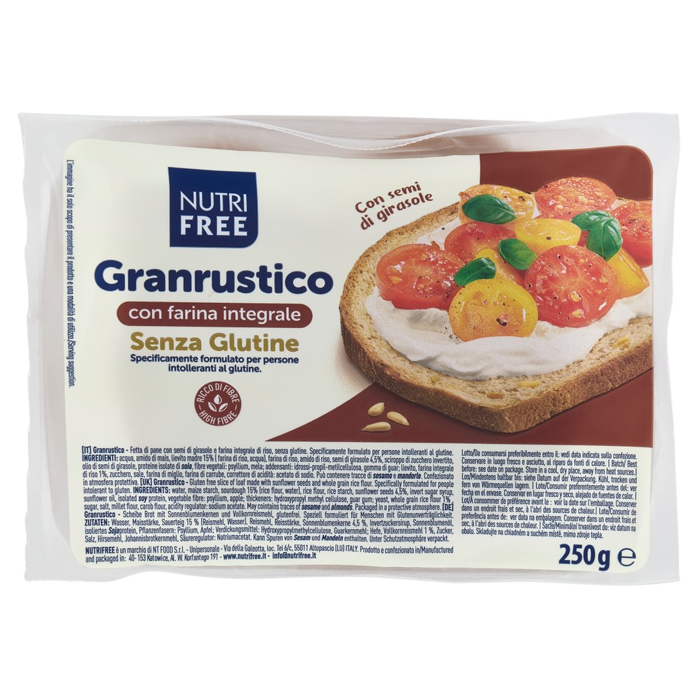 Nutrifree Granrustico Integrale Senza Glutine - Foto 1