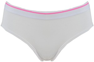 Culotte Donna Elastico Esterno Con Riga XXL Bianco Delinea - Foto 1