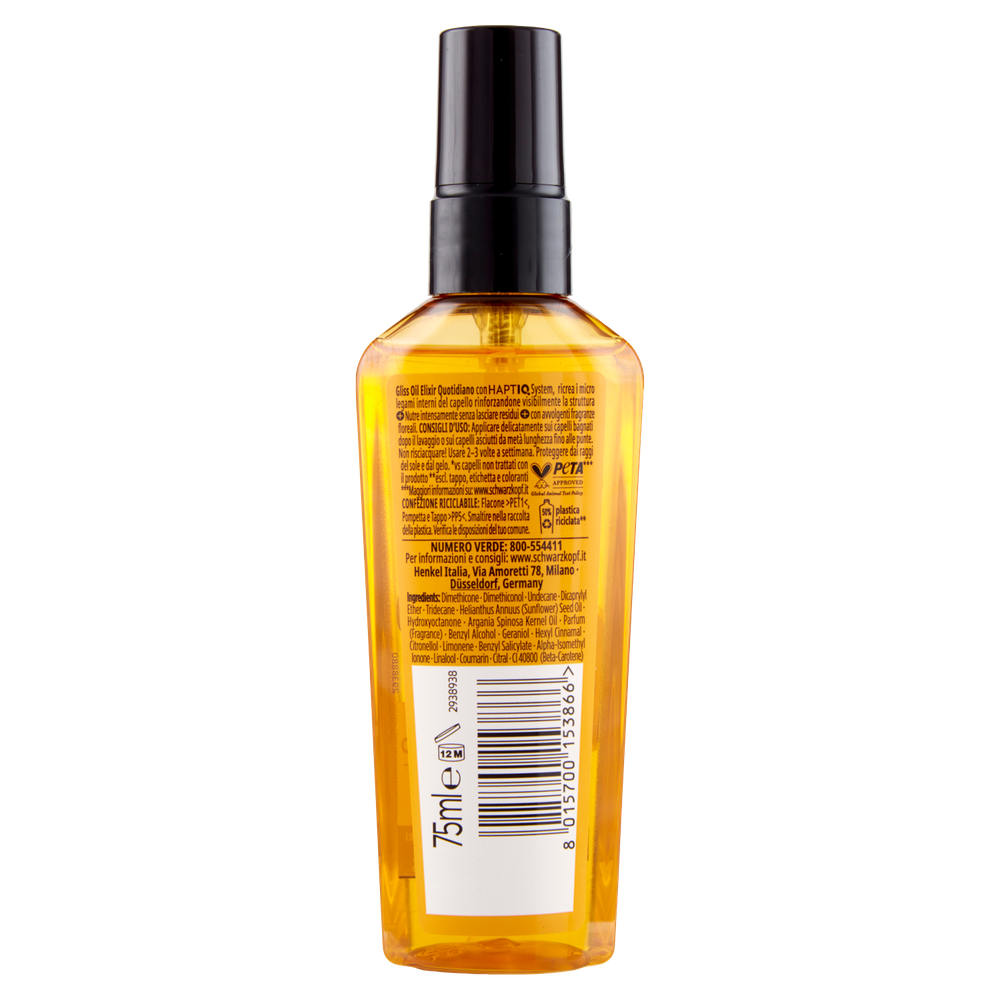 Olio Per Capelli  7 Secondi Color Elixir Gliss - Foto 3