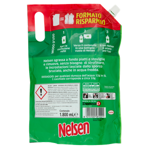 Detergente Per Piatti Ecoricarica Limone Nelsen - Foto 3