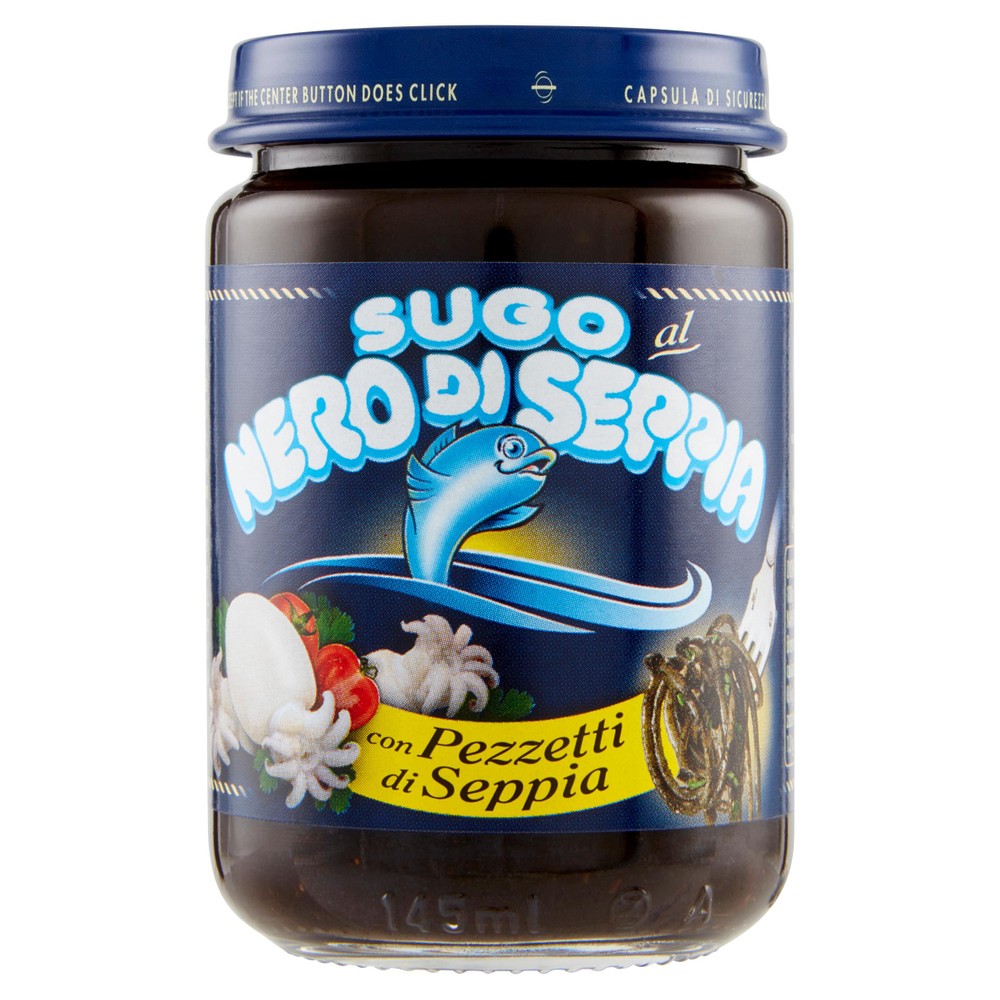 Sugo Al Nero Di Seppia Con Gamberetti E Cozze L'isola D'oro - Foto 1