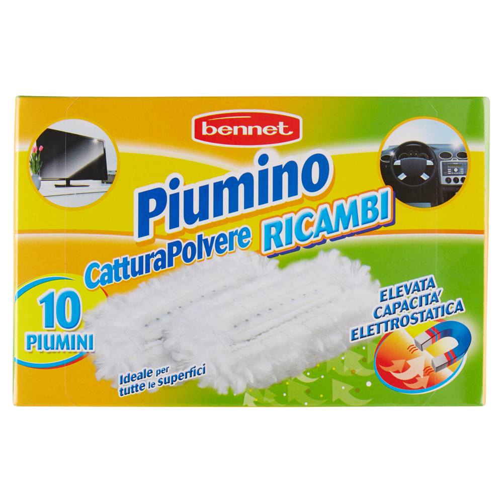 Ricambi Per Piumino Cattura Polvere Bennet 10 Pezzi - Foto 1