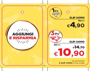 Slip Uomo XXL Grigio Melange Delinea - Foto 2