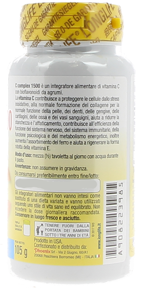 Longlife C Complex 1500mg Tavolette - Foto 2