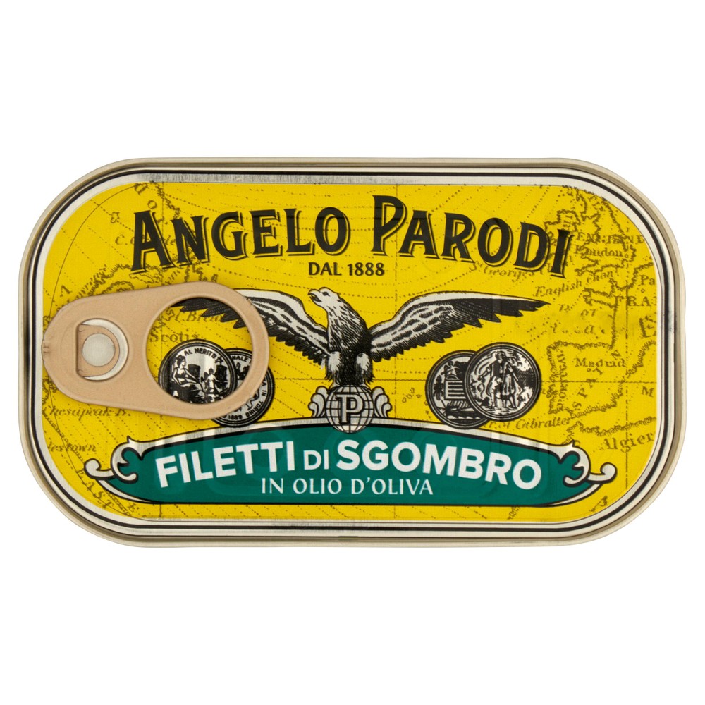 Filetti Di Sgombro In Olio D'oliva Angelo Parodi - Foto 1