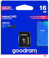 Memoria Microsd Classe 10 Uhs I 16gb Goodram Memoria Microsd Classe 10 Uhs I 16gb Goodram
