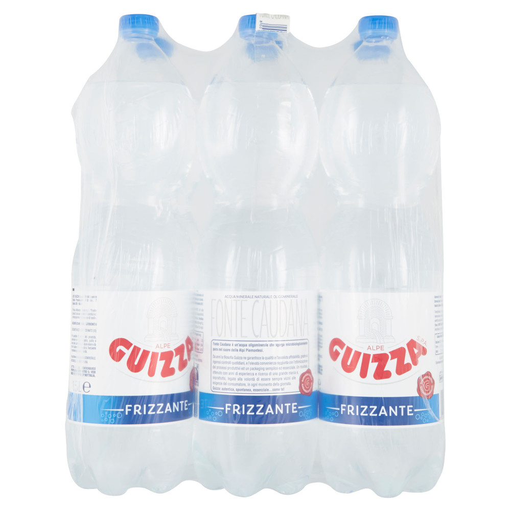 Acqua Frizzante Fonte Caudana Guizza 6 Da L.1,5 - Foto 1