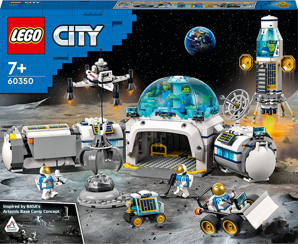 Base Lunare Lego City +7 Anni