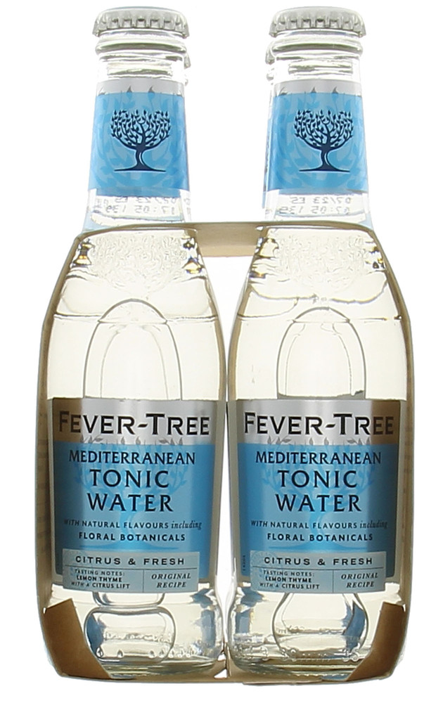 Acqua Tonica Fever Tree Mediterranean 4x20 Cl. - Foto 2