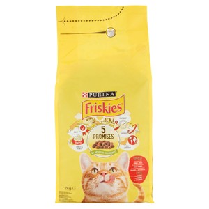 Alimento Secco Gatto Manzo E Pollo Con Verdure Friskies - Foto 1