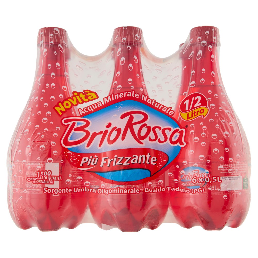 Brio Rossa Piu' Frizzante 500x6 - Foto 1