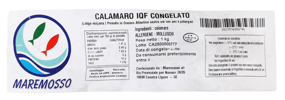 Calamaro Congelato Kg 1 Maremosso - Foto 3