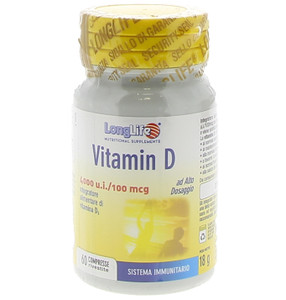 Longlife Vitamina D 4.000 U.I. Compresse