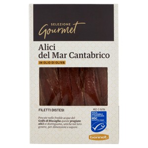 Alici Del Cantabrico In Olio D'oliva Selezione Gourmet Bennet - Foto 1