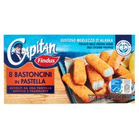 8 Bastoncini Di Merluzzo In Pastella Capitan Findus 8 Bastoncini Di Merluzzo In Pastella Capitan Findus