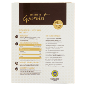 Pizzoccheri Della Valtellina Igp Selezione Gourmet Bennet - Foto 3