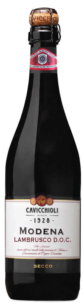 Lambrusco Doc Cavicchioli Secco Modena - Foto 1