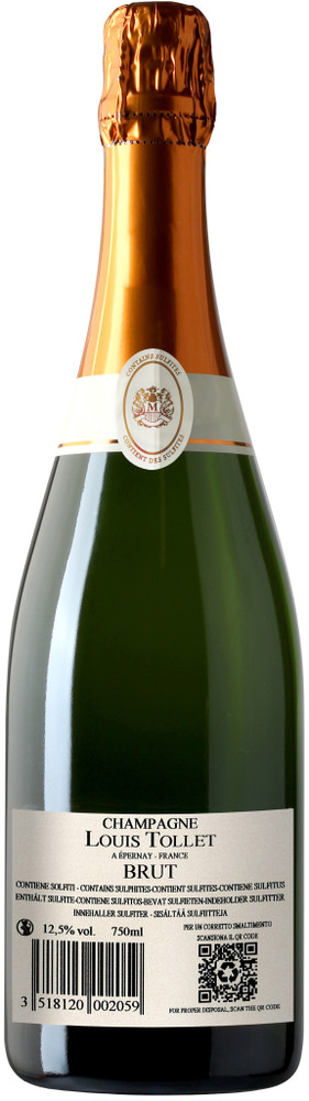 Champagne Brut Louis Tollet - Foto 2