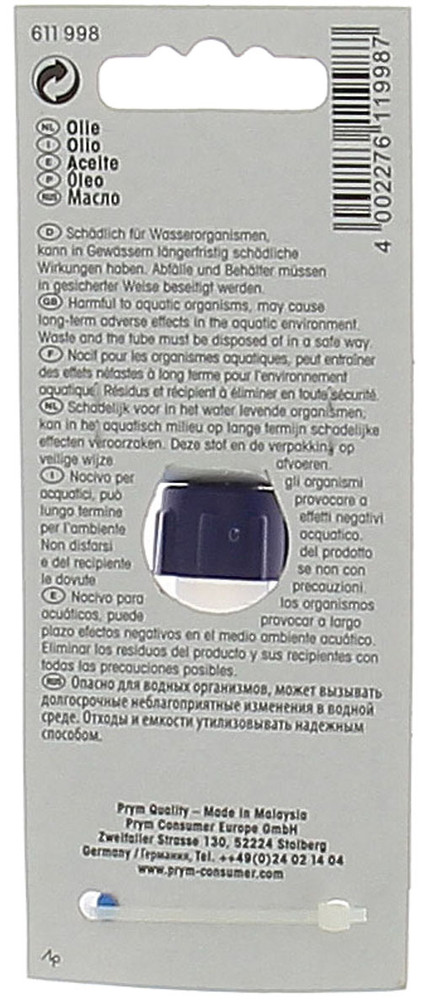 Olio Per Ungere Macchine Da Cucire Flacone Ml.20 Prym - Foto 2