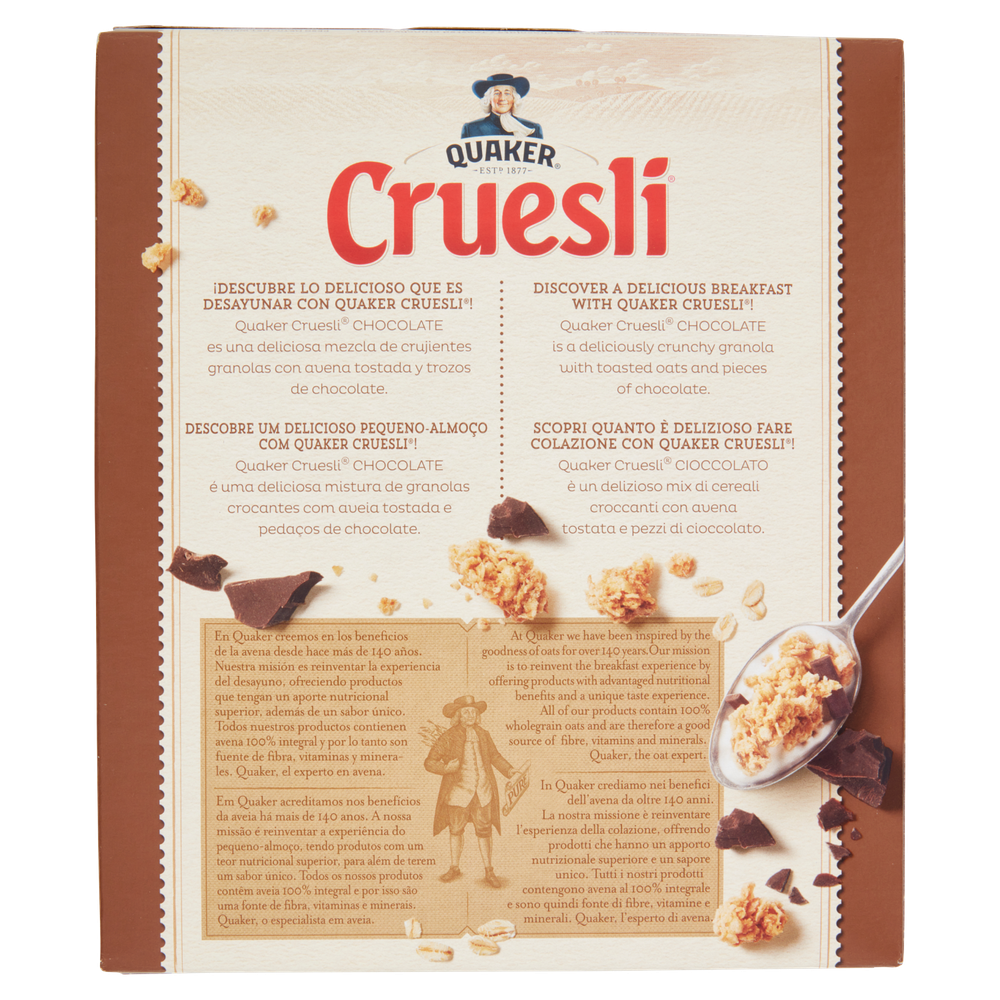 Cruesli Cioccolato Quaker Bennet Online