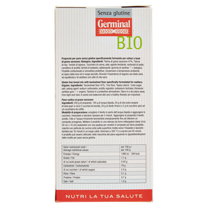 Preparato Per Pane Con Grano Saraceno Senza Glutine Bio Germinal