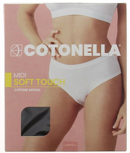 Slip Midi Donna Soft Touch 3 Bianco Cotonella