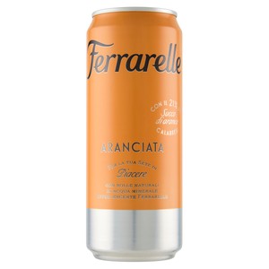 Aranciata In Lattina Ferrarelle - Foto 1