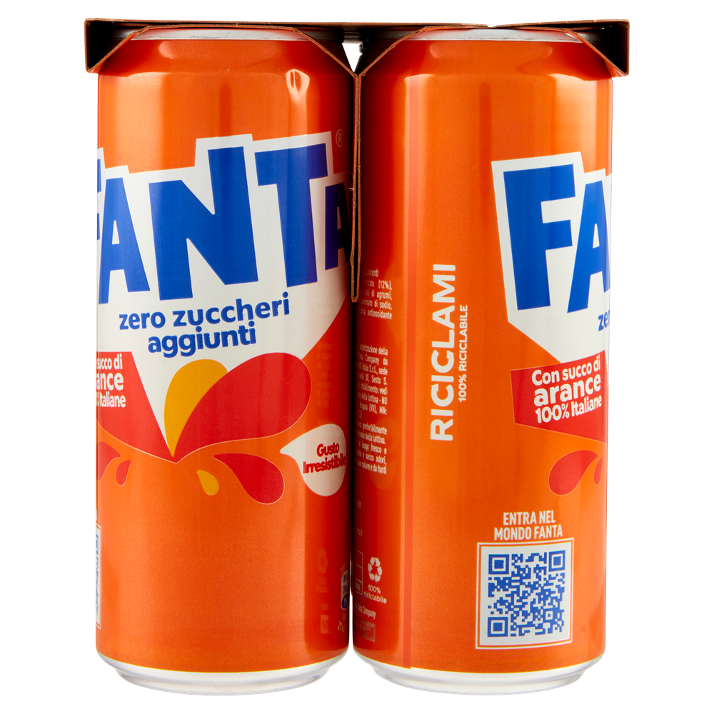 Fanta Zero 6 Lattine Da Cl.33 - Foto 2