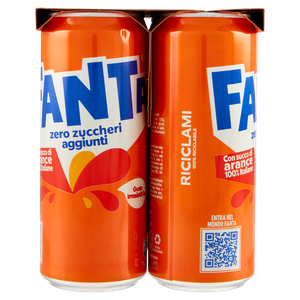 Fanta Zero 6 Lattine Da Cl.33 - Foto 2