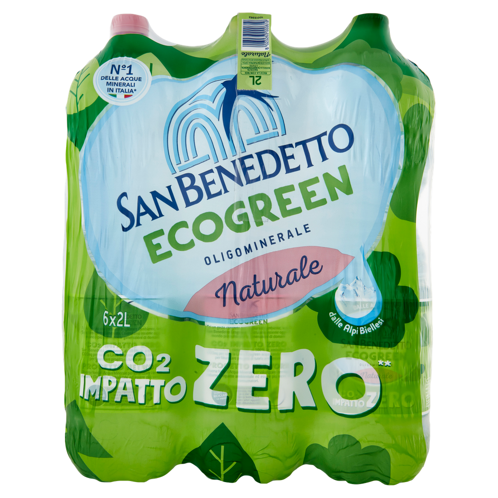 Acqua Naturale Ecogreen Alpi Biellesi San Benedetto 6  Da L 2 - Foto 3