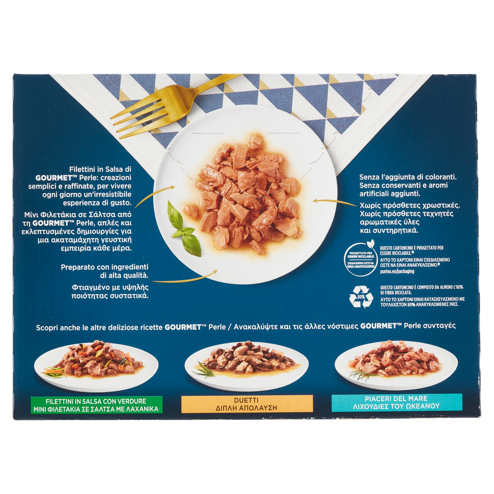 Alimento Umido Per Gatti Perle Filettini - Foto 3