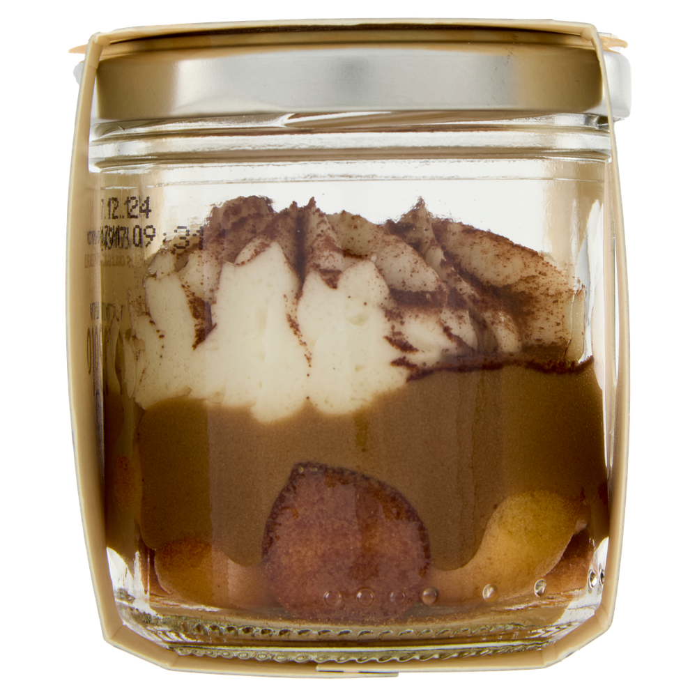 Dessert Tiramisù Con Gocce Di Savoiardo, Caffè, Mousse Al Mascarpone - Foto 2