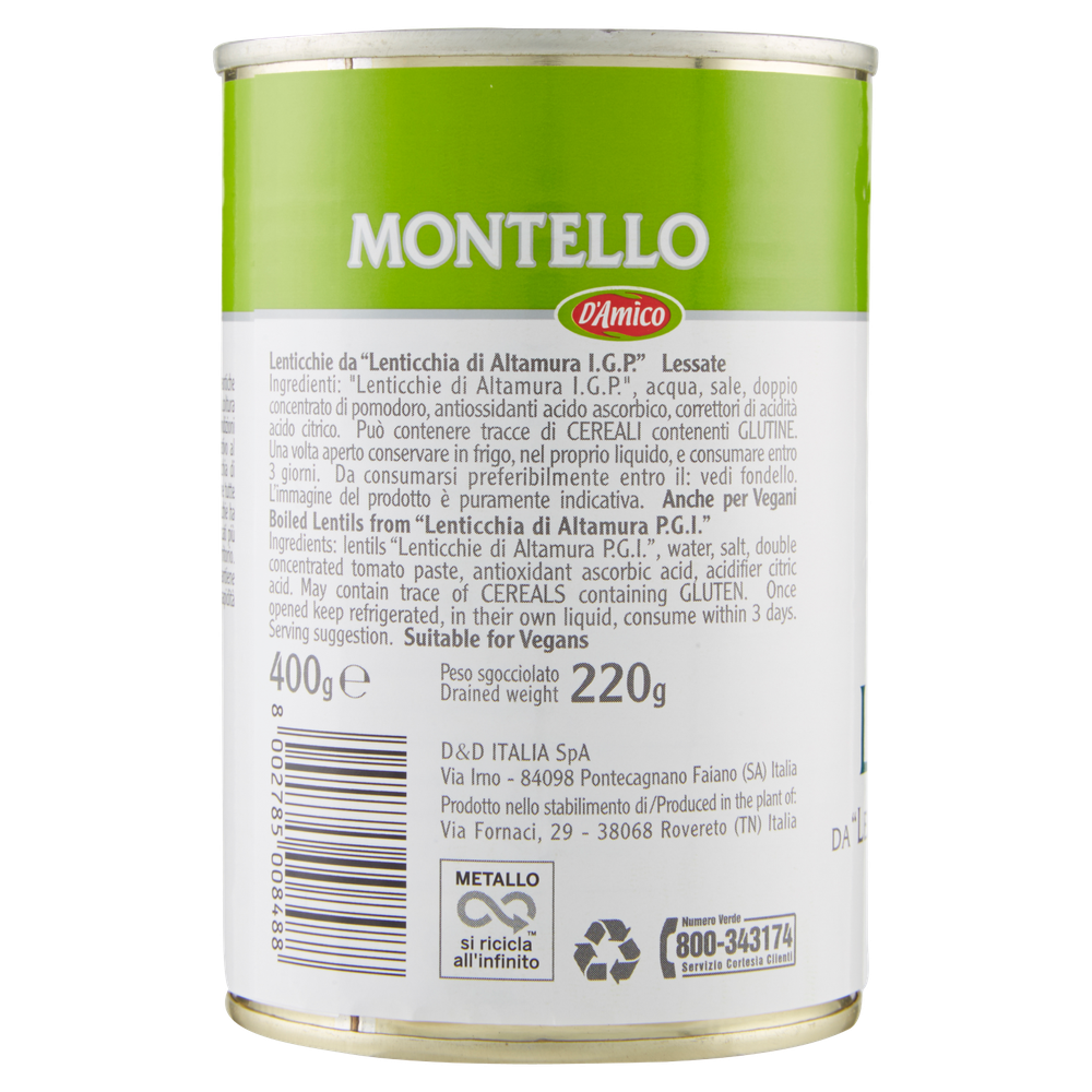 Lenticchie Di Altamura Igp Montello - Foto 2