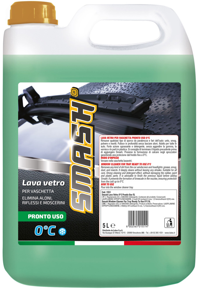 Liquido Lavavetri Pronto Per Auto L 5 Smash - Foto 1