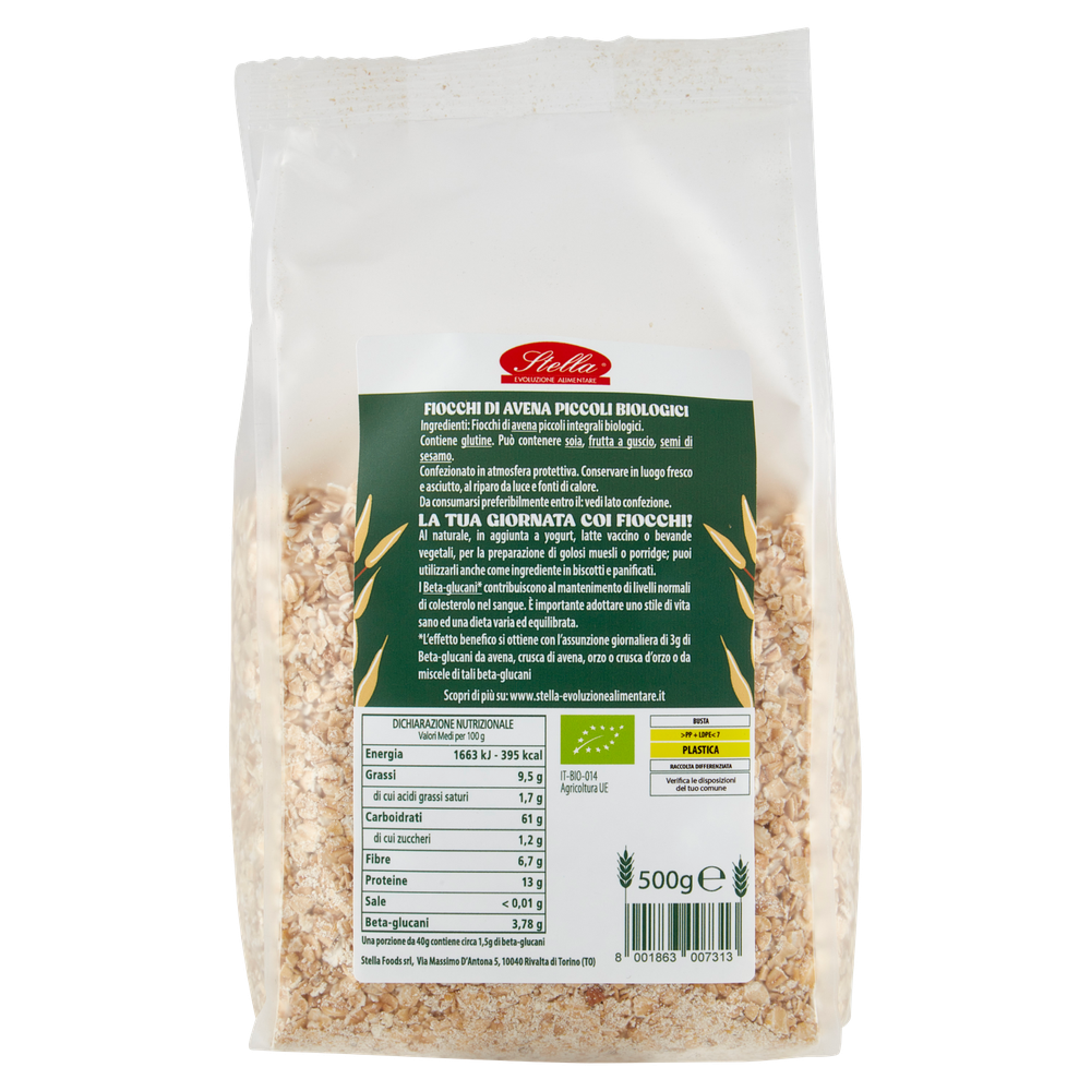 Fiocchi Di Avena Integrali Bio Stella - Foto 3