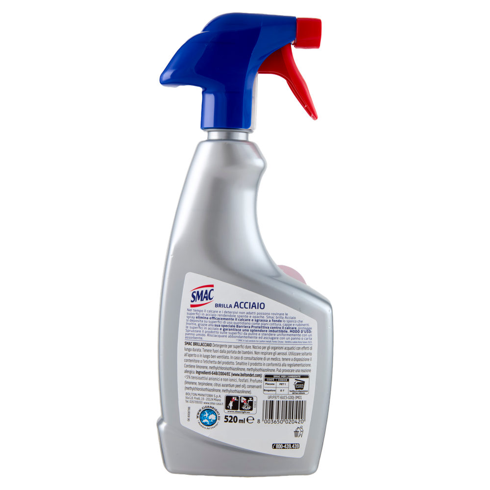 Detergente Spray Per Acciaio Brillacciaio Smac - Foto 3
