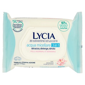 Salviettine Struccanti Con Acqua Micellare Lycia - Foto 1