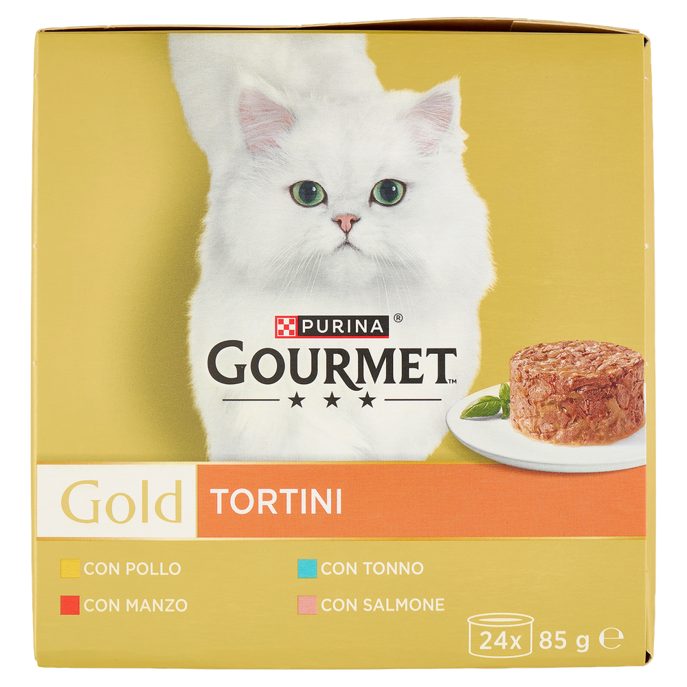 Umido Per Gatti Tortini Gold 24x85g Gourmet - Foto 2
