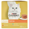 Umido Per Gatti Tortini Gold 24x85g Gourmet
