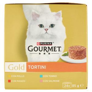 Umido Per Gatti Tortini Gold 24x85g Gourmet - Foto 2