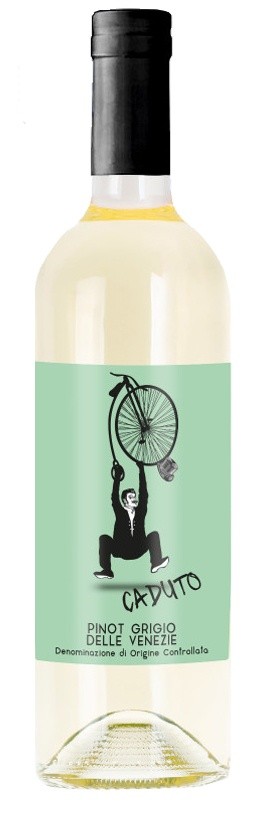 Vino Bianco Pinot Grigio Doc Venezie Caduto - Foto 1