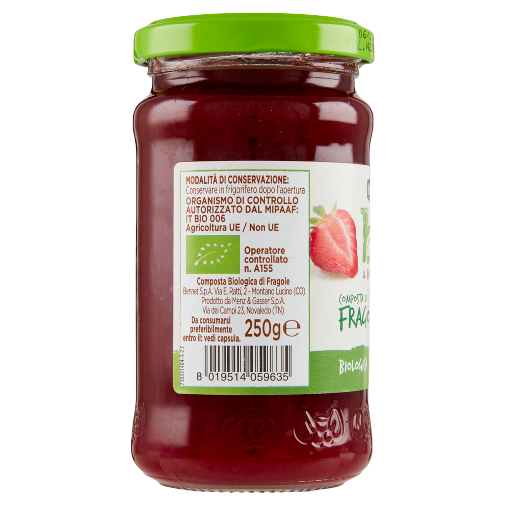 Composta Biologica Di Fragole Bennet Bio - Foto 2