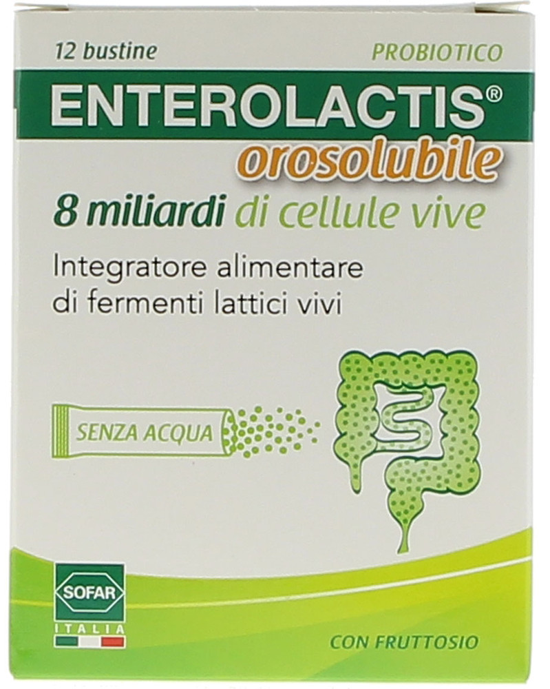 Enterolactis 8 Miliardi Bustine Orosolubili