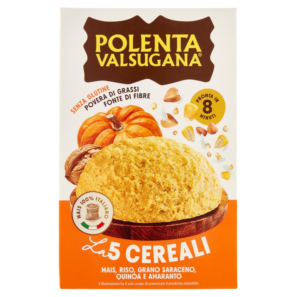 Polenta 5 Cereali Senza Glutine Polenta Valsugana - Foto 1