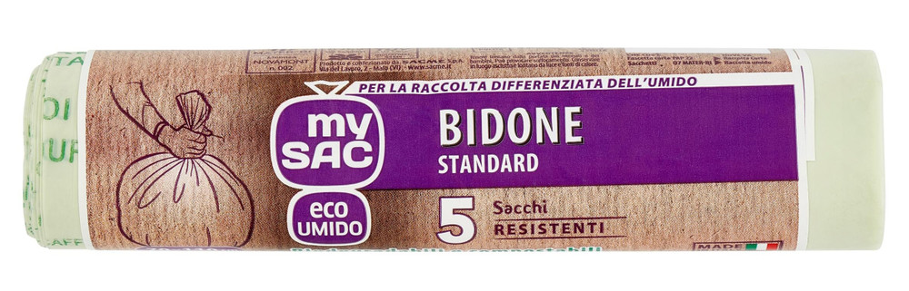 5 Sacchetti 70x110 Bio Compostabili Mysac - Foto 3