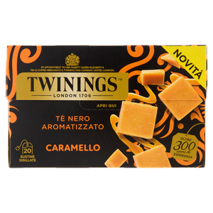 Tè Nero Aromatizzato Al Caramello In Bustine 20x2g Twinings - Foto 1