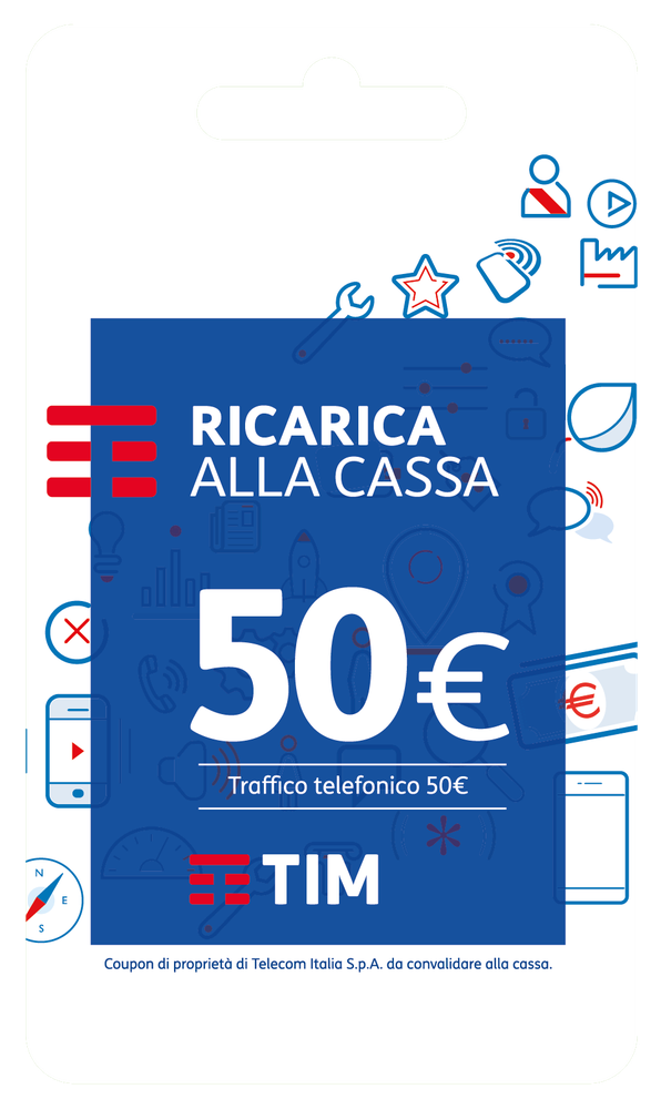 Tim Ricarica Virtuale 50 Euro - Foto 1
