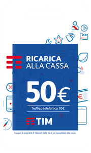 Tim Ricarica Virtuale 50 Euro - Foto 1