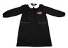 Grembiule Scuola Bambina 8 Anni Nero Ricamo Cuffie